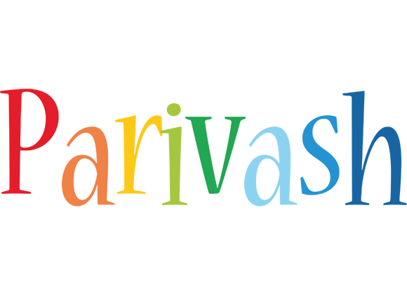 Parivash birthday logo