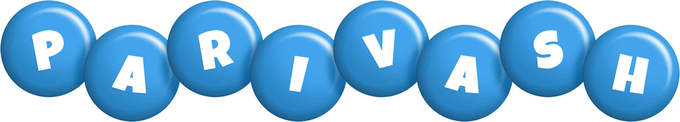 Parivash candy-blue logo
