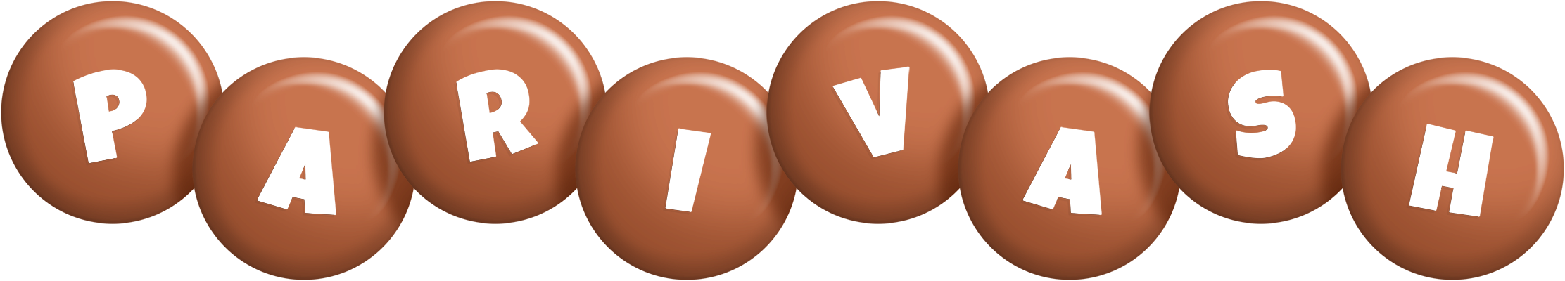 Parivash candy-brown logo
