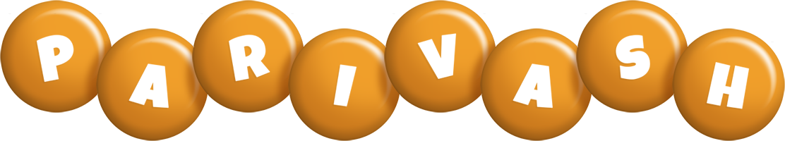 Parivash candy-orange logo