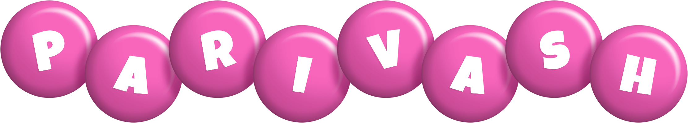 Parivash candy-pink logo