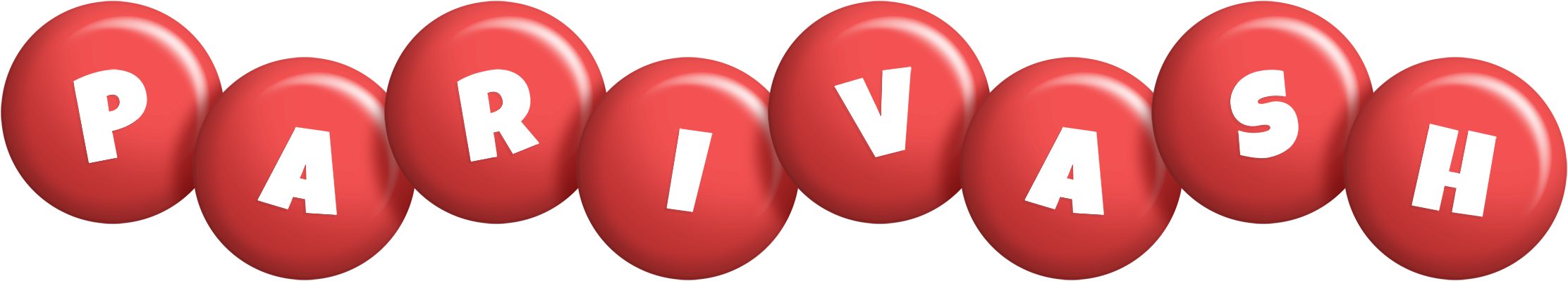 Parivash candy-red logo