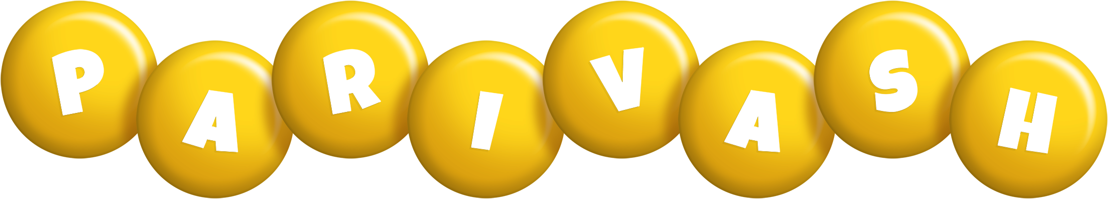 Parivash candy-yellow logo