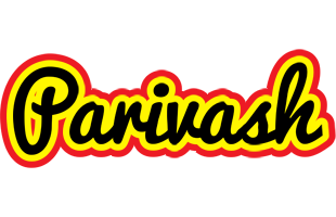 Parivash flaming logo