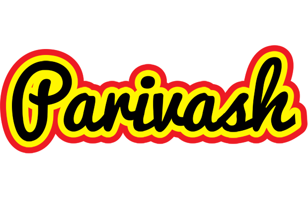 Parivash flaming logo