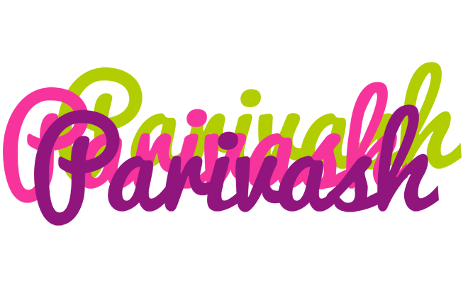 Parivash flowers logo