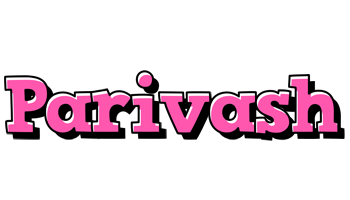 Parivash girlish logo