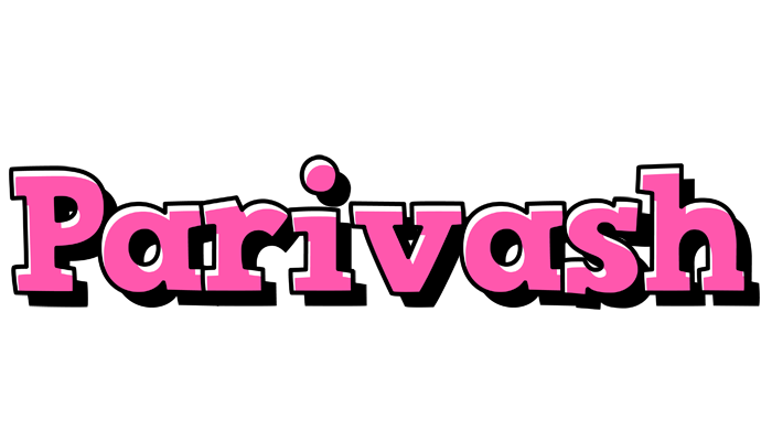Parivash girlish logo