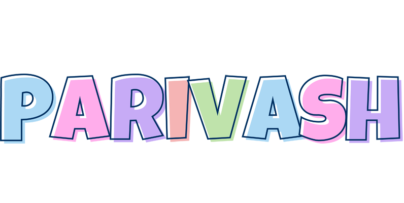 Parivash pastel logo