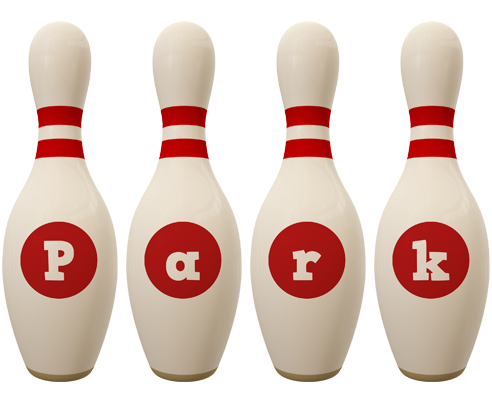 Park bowling-pin logo