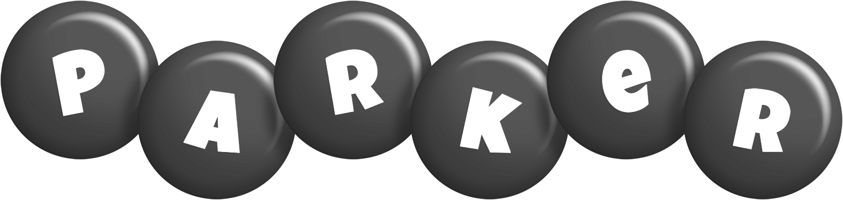 Parker candy-black logo