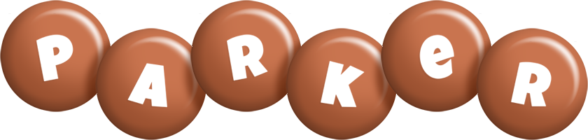 Parker candy-brown logo