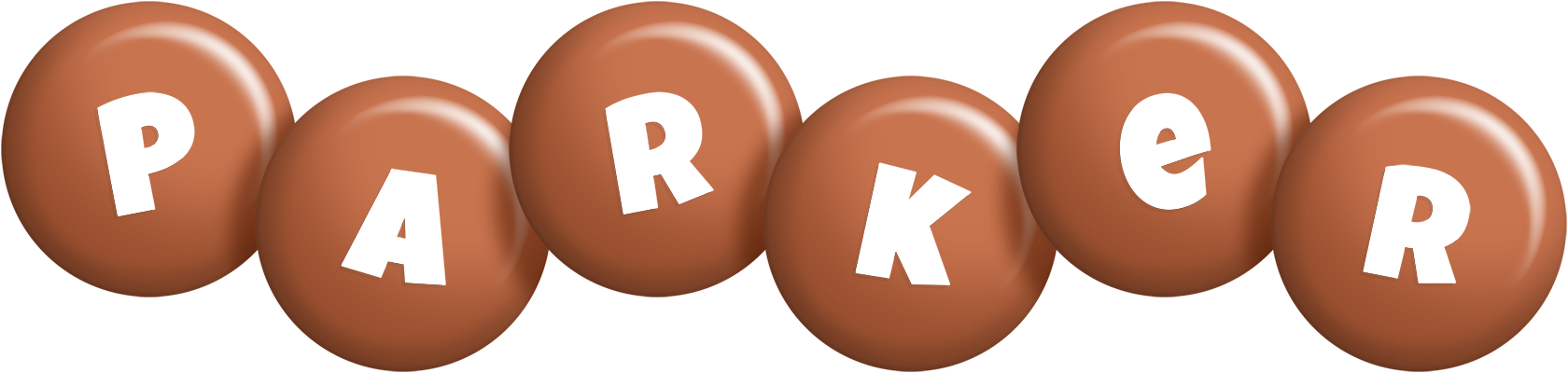 Parker candy-brown logo