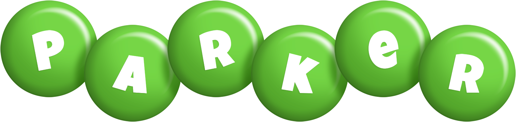 Parker candy-green logo