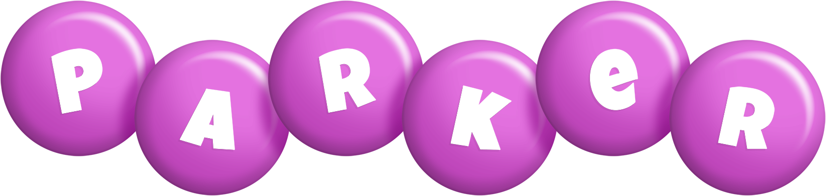 Parker candy-purple logo