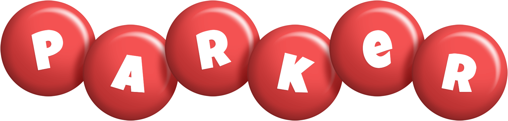 Parker candy-red logo