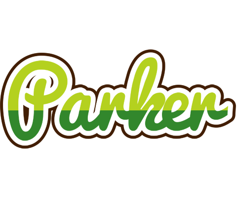 Parker golfing logo