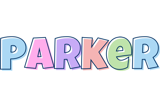 Parker pastel logo