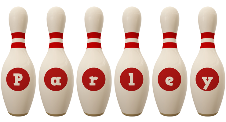 Parley bowling-pin logo