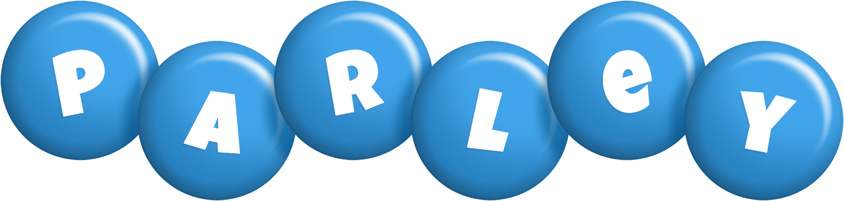 Parley candy-blue logo