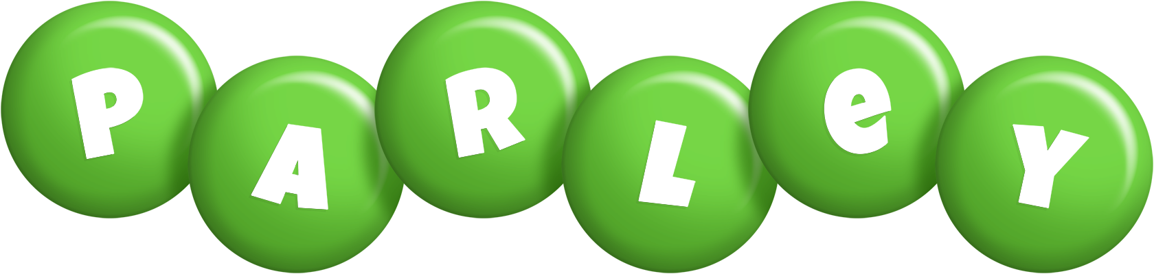 Parley candy-green logo