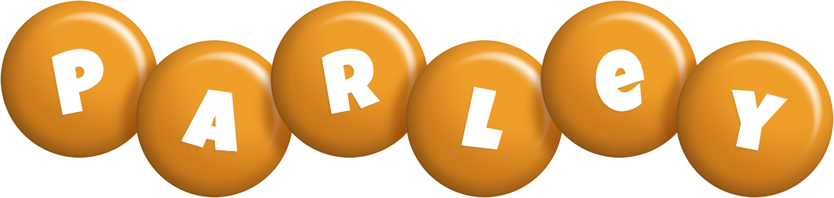 Parley candy-orange logo