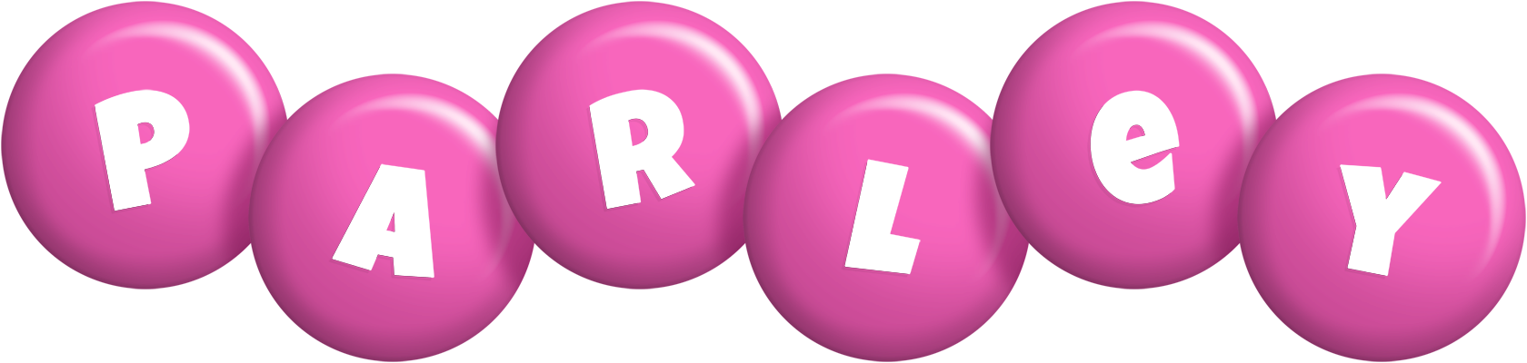 Parley candy-pink logo