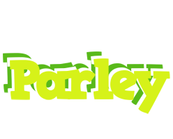 Parley citrus logo