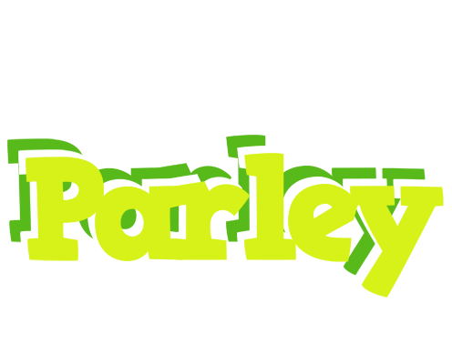 Parley citrus logo