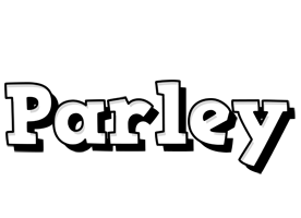 Parley snowing logo