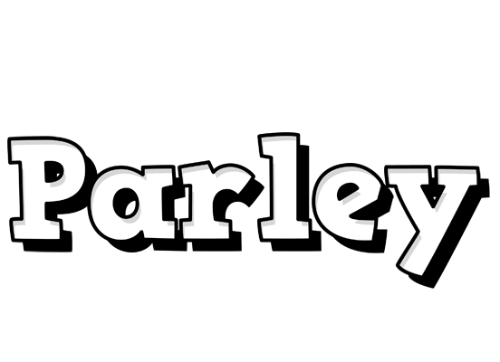Parley snowing logo