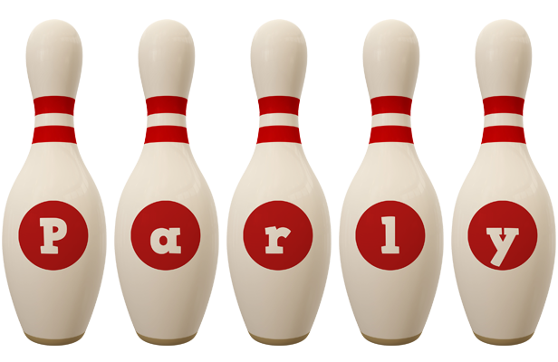 Parly bowling-pin logo