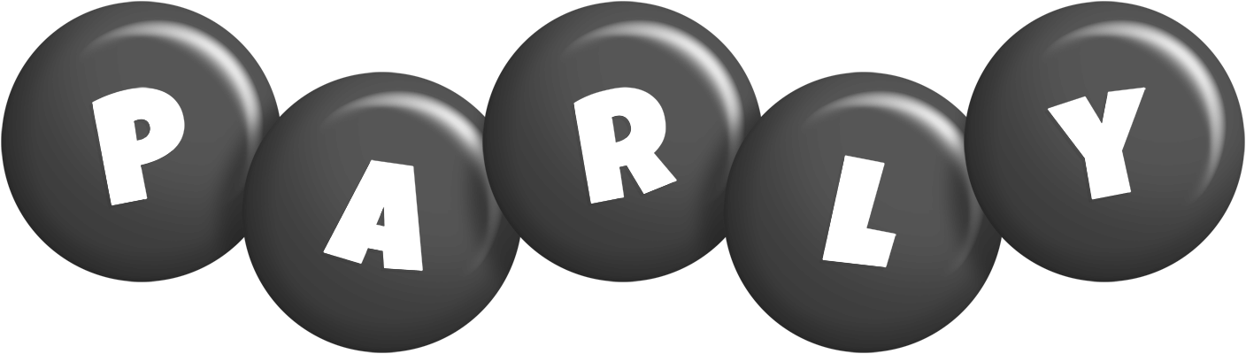Parly candy-black logo