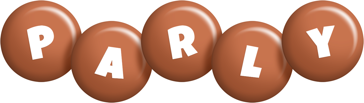 Parly candy-brown logo