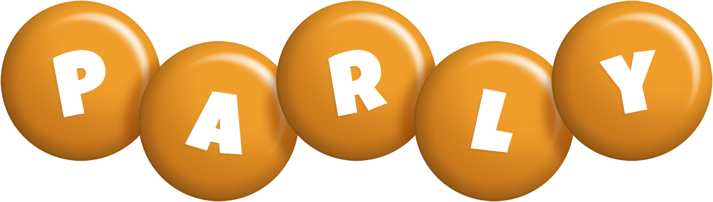 Parly candy-orange logo