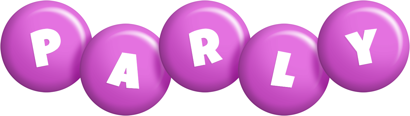 Parly candy-purple logo