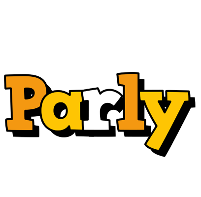 Parly cartoon logo