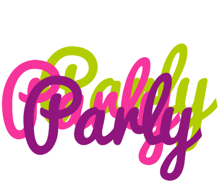 Parly flowers logo