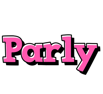 Parly girlish logo