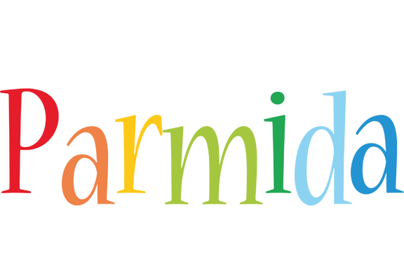 Parmida birthday logo