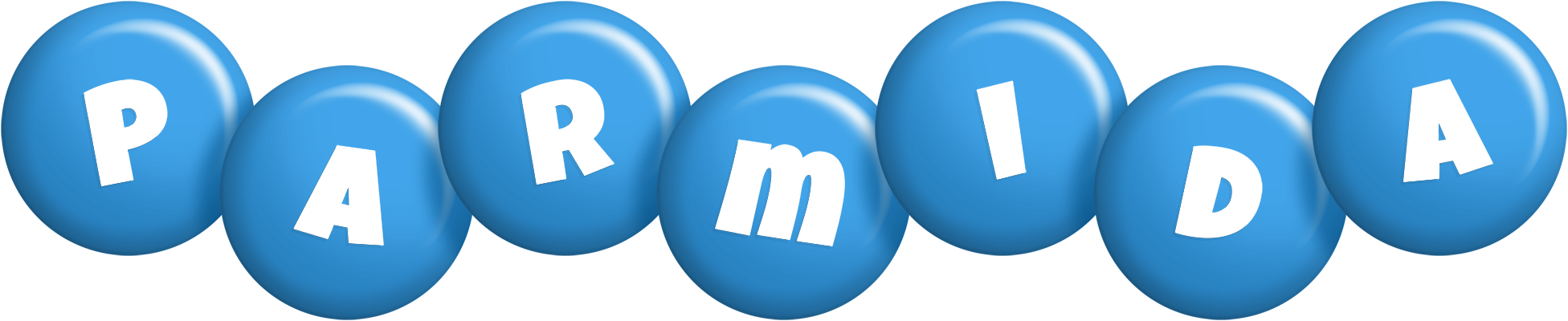Parmida candy-blue logo