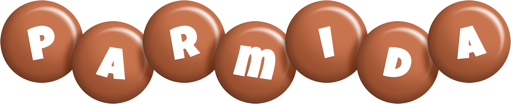 Parmida candy-brown logo