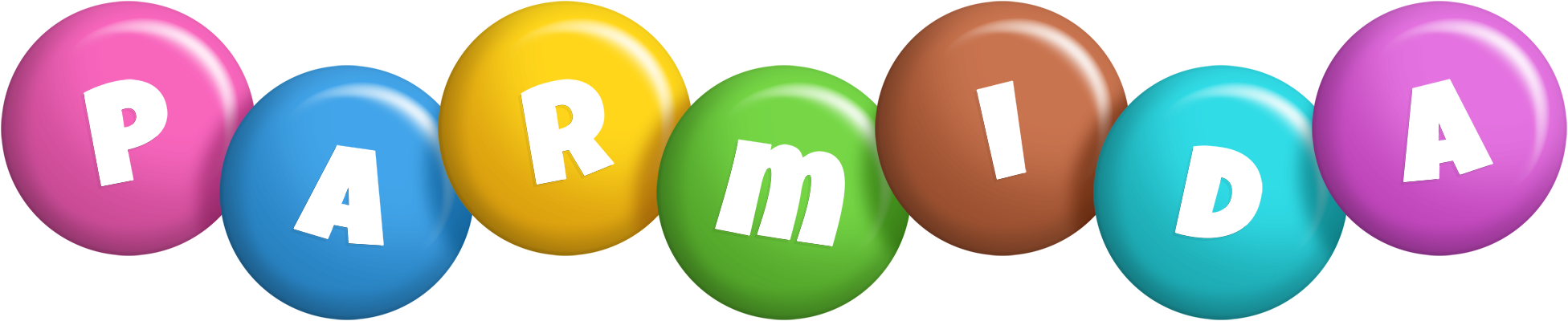 Parmida candy logo