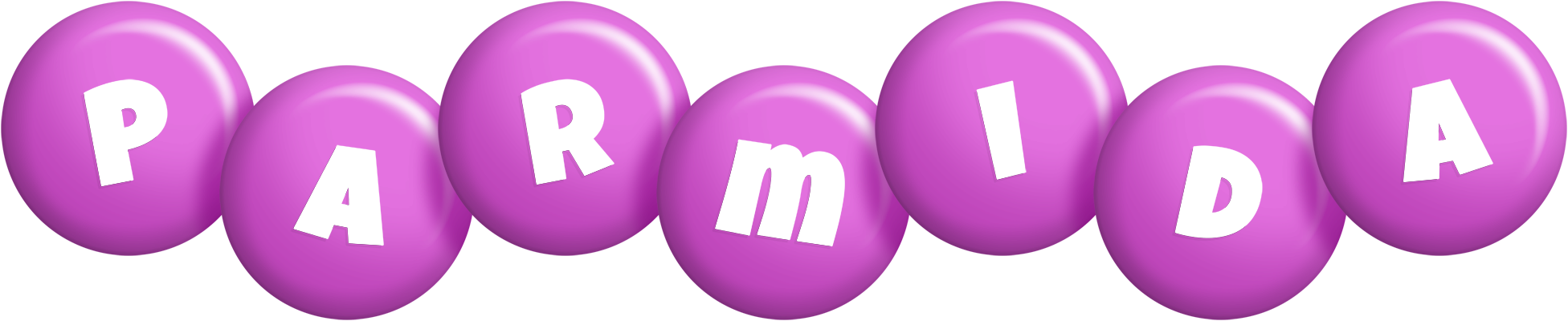 Parmida candy-purple logo
