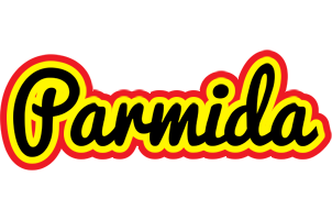 Parmida flaming logo