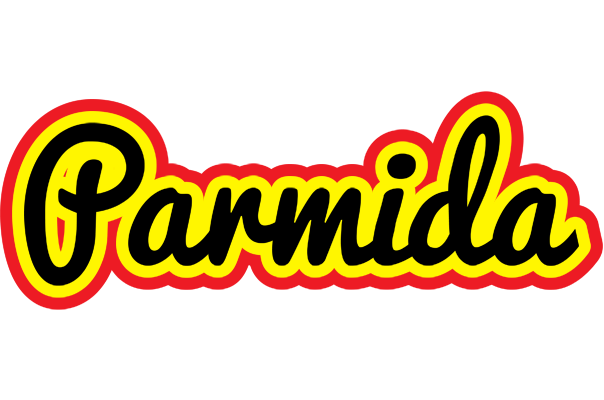 Parmida flaming logo