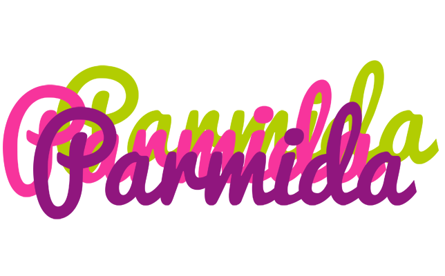 Parmida flowers logo