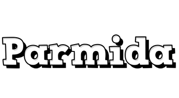 Parmida snowing logo