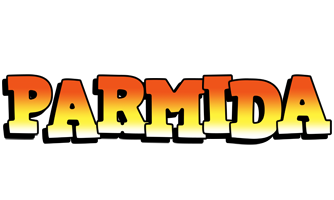 Parmida sunset logo