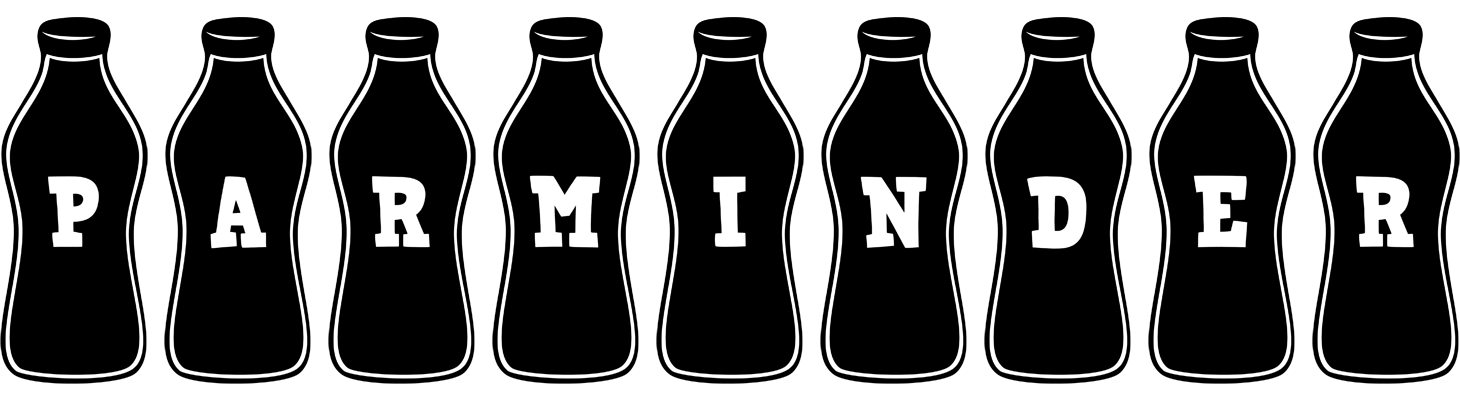 Parminder bottle logo